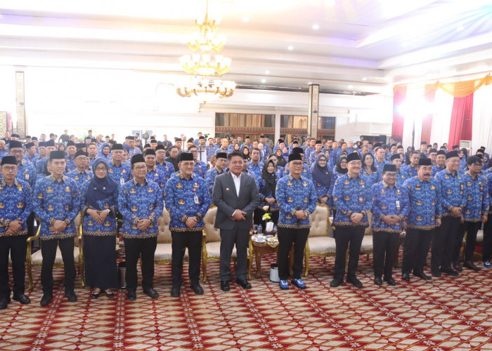 Kanwil Kemenkum Sumsel Hadiri Rakernas Korpri 2025: Dorong Birokrasi Sehat dan ASN Berintegritas