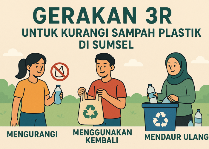 Gerakan 3R untuk Kurangi Sampah Plastik di Sumsel