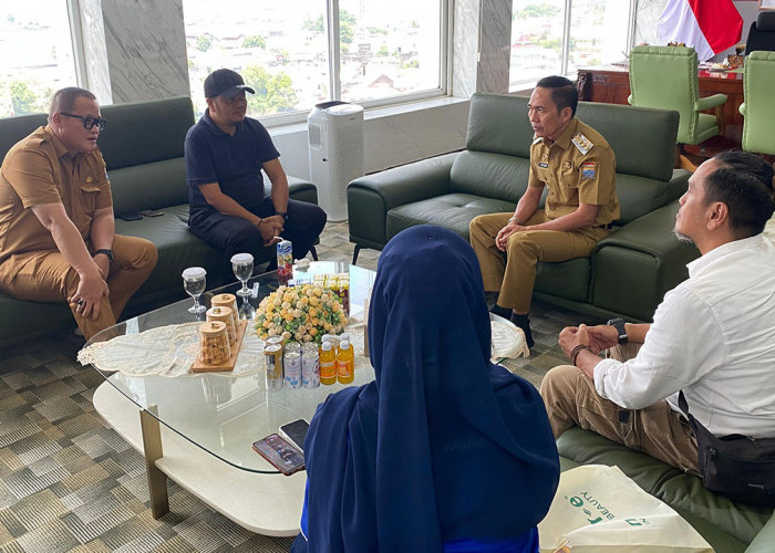 PALTV dan Kawali Sumsel Temui Walikota Palembang Bahas Program Nyusuri Sungi