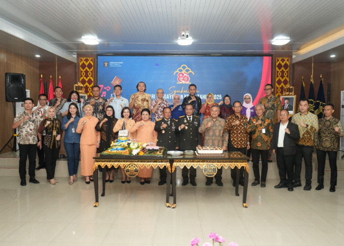 Gelar Tasyakuran HUT Pengayoman ke-80: Kanwil Kemenkum Sumsel Apresiasi Mitra Kerja