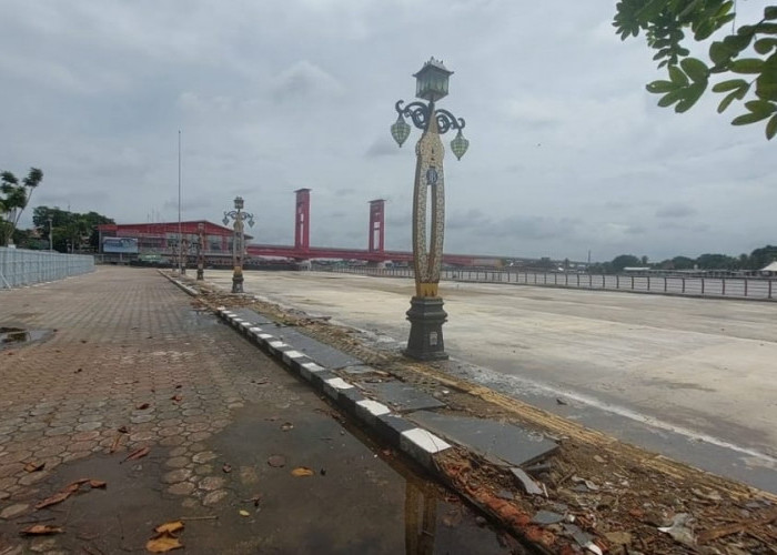 Revitalisasi Plantara BKB Belum Rampung, Kawasan Masih Dipagari Seng