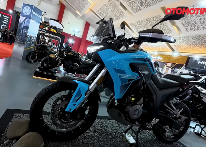 Mesin 486 cc, Tenaga 47 Hp, Morbidelli T502X Motor Touring Siap Diajak Jelajahi Nusantara