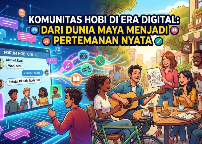 Komunitas Hobi di Era Digital: Dari Dunia Maya Menjadi Pertemanan Nyata