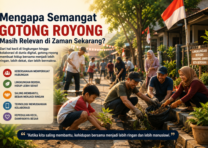 Mengapa Semangat Gotong Royong Masih Relevan di Zaman Sekarang?