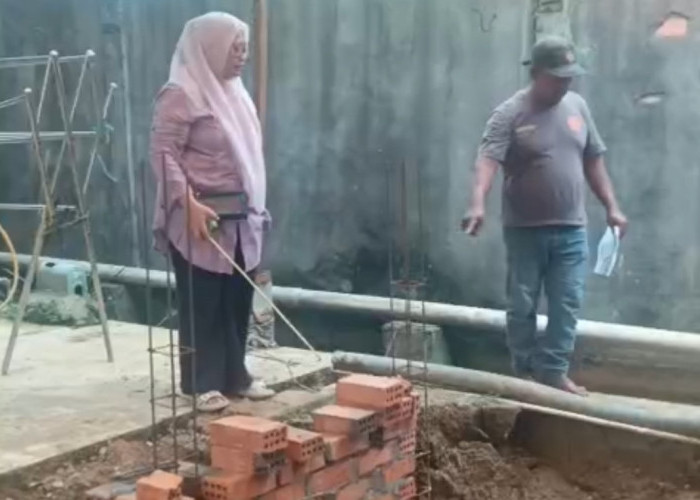 Beberapa Pelaku Usaha Tahu Telah Mebuat Saluran Ipal Sendiri