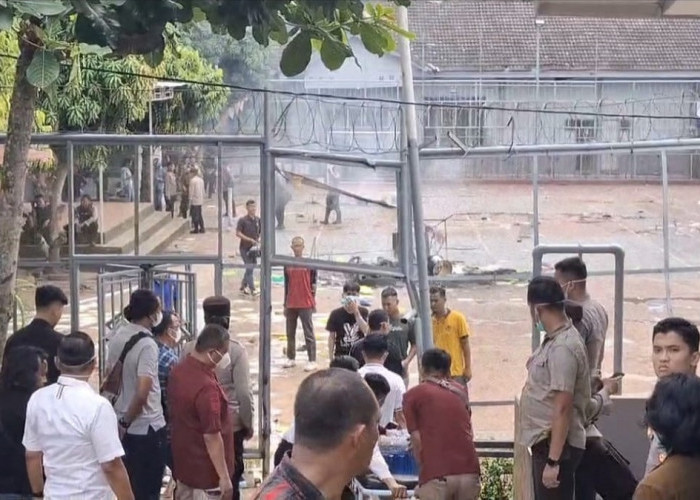 Pasca Kerusuhan Blok-blok Tahanan Hancur, Lapas Muara Beliti Dijaga Ketat!