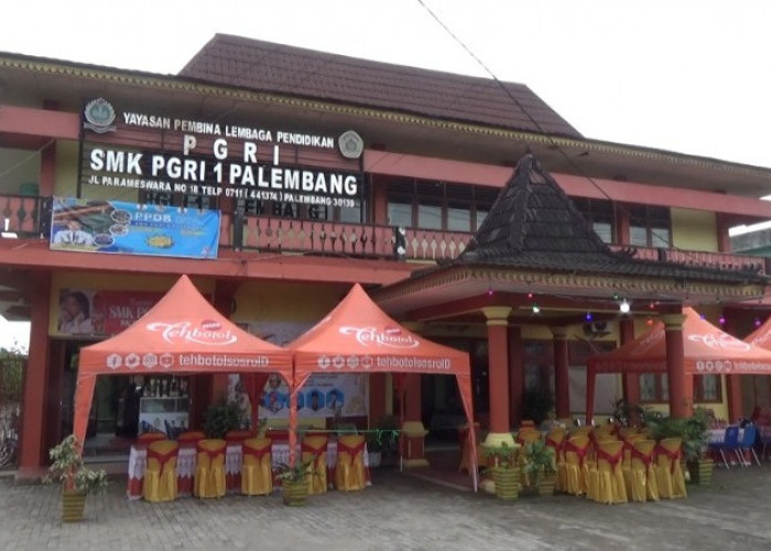 Meriah! SMK PGRI  1 Palembang Adakan Safari Ramadhan Perdana dan Pasar Bedug Bersama Syekh Ahmed Sami