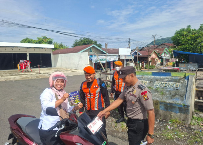 Menjelang Angkutan Lebaran, KAI Divre III Palembang Gencarkan Sosialisasi Perlintasan Sebidang 