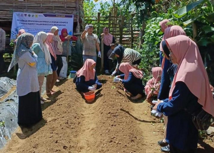 PLN UID S2JB Cetak Prestasi Nasional Jelang Hari Lingkungan Hidup dengan Bina UMKM KWT Beguyur
