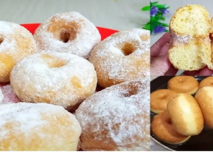 Resep Donat Ubi Lembut Manis Gurih Enak Mudah Dibuat