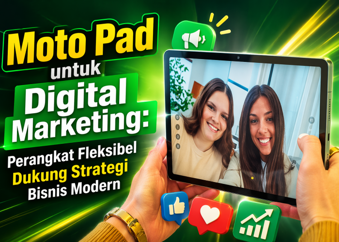 Moto Pad untuk Digital Marketing: Perangkat Fleksibel Dukung Strategi Bisnis Modern