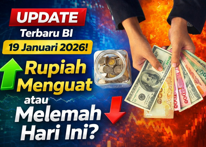 UPDATE Terbaru BI 19 Januari 2026! Rupiah Menguat atau Melemah Hari Ini?