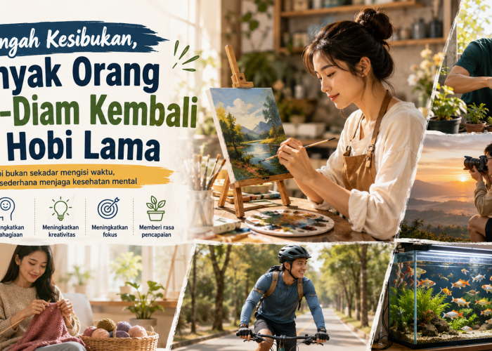 Di Tengah Tekanan Hidup, Hobi Menjadi Pelarian yang Semakin Diminati