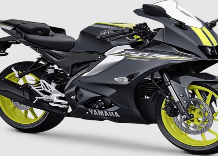 Desain Sporty dan Futuristik Yamaha R15