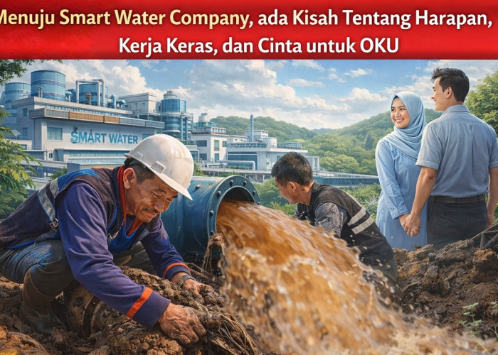 Menuju Smart Water Company, ada Kisah Tentang Harapan, Kerja Keras, dan Cinta untuk OKU 
