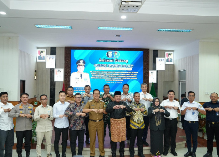 PT KAI Bersama Pemprov Sumsel Dukung Pembangunan 5 Flyover di Muara Enim Demi Tingkatkan Keselamatan