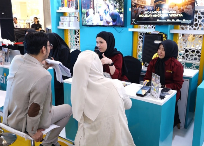 Holiday Angkasa Wisata Meriahkan BSI Fest Ramadhan di Palembang Indah Mall, Cashback Umroh hingga Rp1 Juta