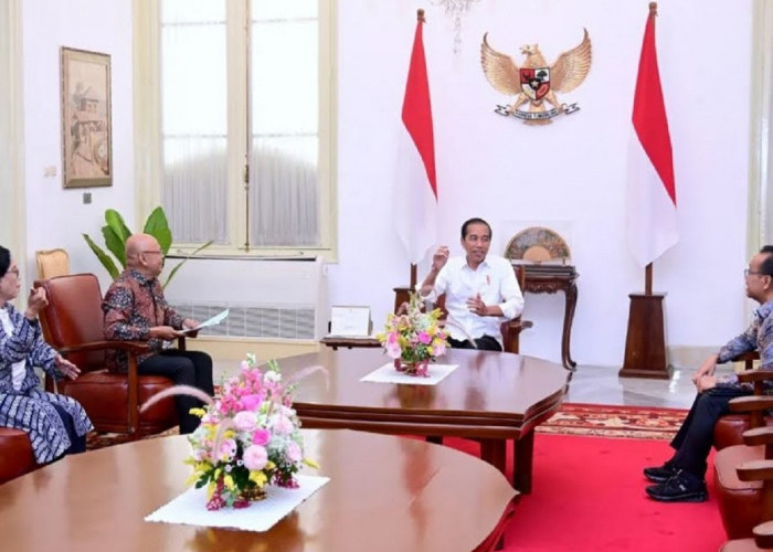 Pemilu 2024, Presiden Jokowi gunakan hak pilih di TPS 10 Gambir