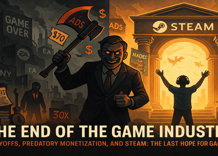Kiamat Industri Game: PHK Massal, Monetisasi Berdarah! Harapan Hanya Pada Steam