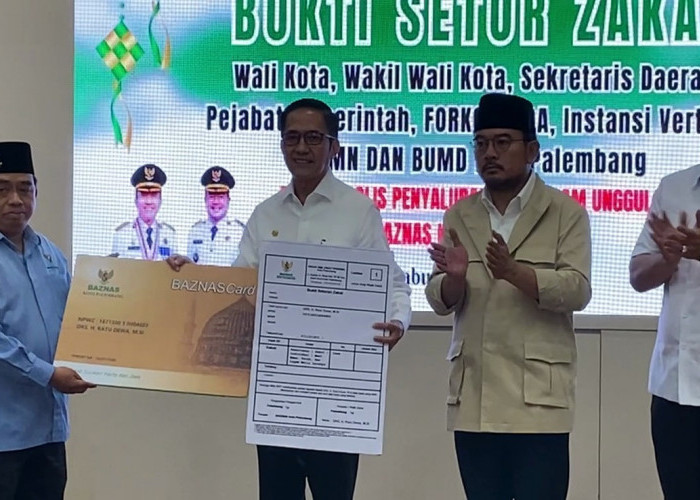 RD Himbau ASN Tunaikan Zakat Maal Melalui Baznas Palembang
