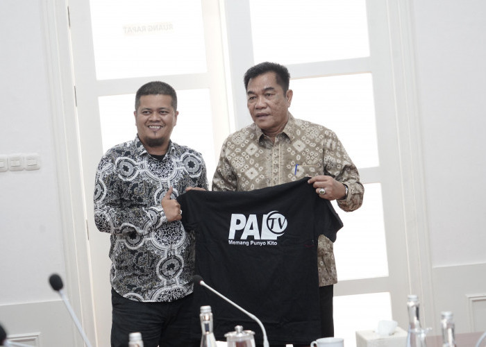 Bupati MUBA Terima Audiensi Jajaran Media PAlTV,  Siap Jajaki Penguatan Kerjasama 