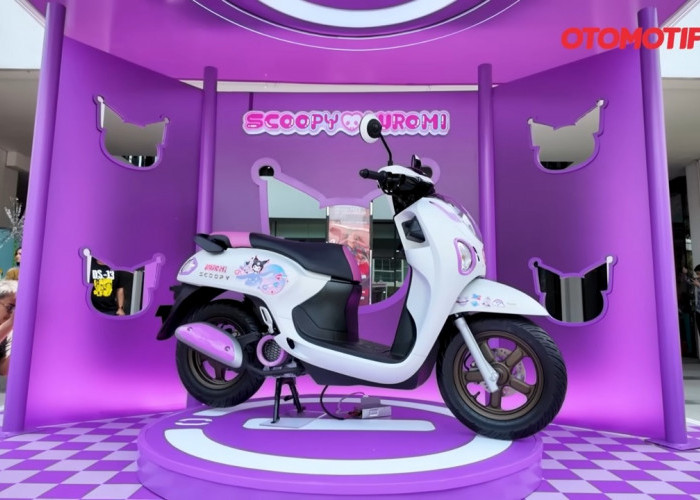 Honda Scoopy Kuromi Edition: Kolaborasi Super Imut dari AHM dan Sanrio
