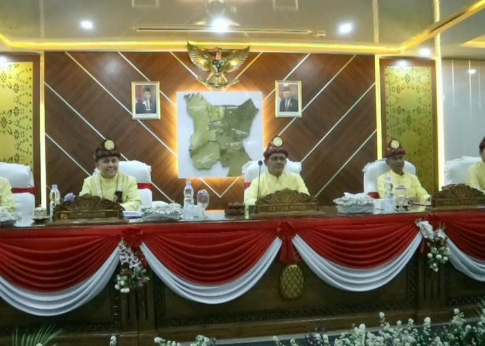 Sidang Paripurna HUT Prabumulih Ke 22, PJ Gubernur Ungkap Kota Nanas Banyak Prestasi