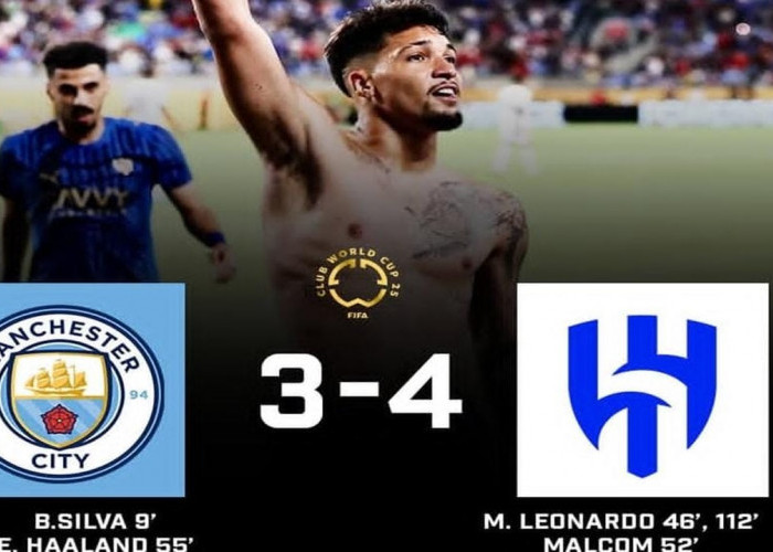 Kalah 3-4 Manchester City Tersingkir, Al Hilal Melaju Dramatis 
