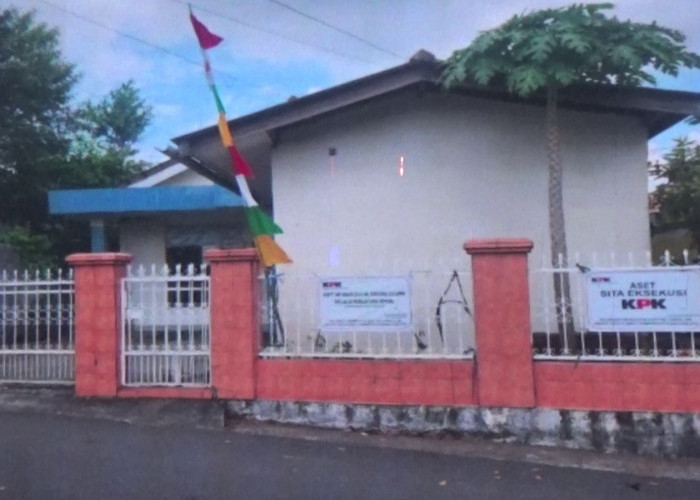 KPK Serahkan Rumah Rampasan Kasus Korupsi ke Kanwil Kemenkumham Sumsel