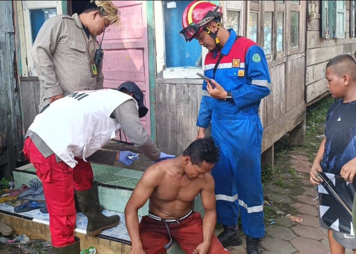 Aksi Heroik! Kebakaran Rumah di 14 Ulu Palembang, Ayah Terluka Bakar Saat Selamatkan Anak Istri