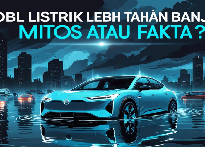 Mobil Listrik Lebih Tahan Banjir, Mitos atau Fakta?