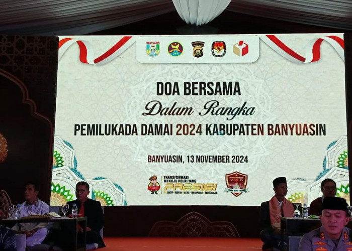 Polres Banyuasin Gelar Doa Lintas Agama Demi Wujudkan Pilkada 2024 Aman dan Damai