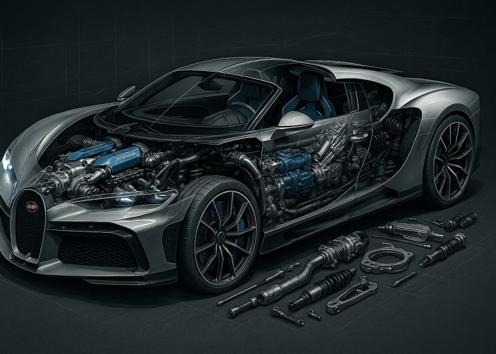 Bugatti Tourbillon: Perpaduan Mesin V16 Klasik dan Tenaga Listrik Masa Depan
