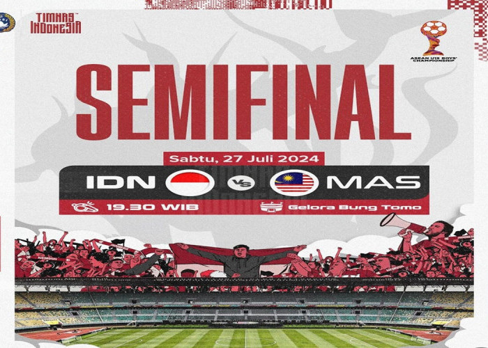 Jadwal Semifinal Piala AFF U-19 2024: Timnas Indonesia U-19 Melawan Malaysia, Australia Bertemu Thailand