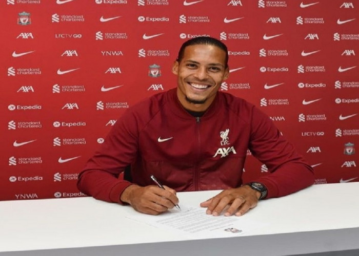 Resmi Virgil van Dijk Telah Memperpanjang Kontraknya dengan Liverpool Football Club