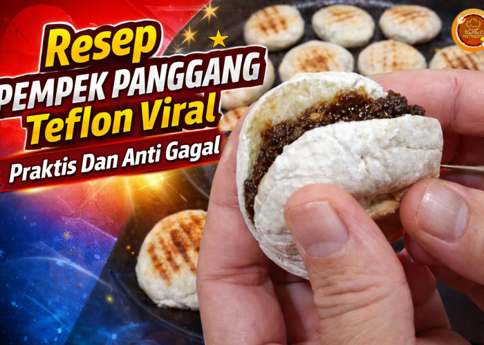 Resep Pempek Panggang Teflon Viral, Praktis Dan Anti Gagal