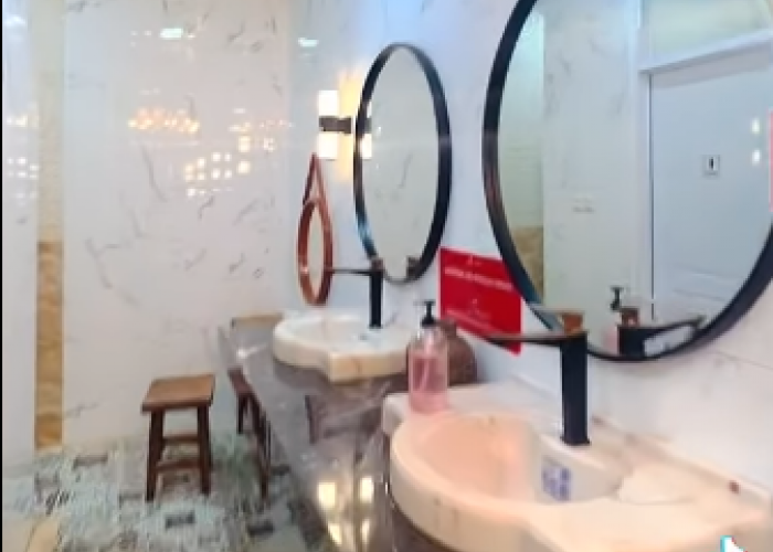 Toilet Mewah SPBU di Sukabumi Bikin Pengunjung Betah