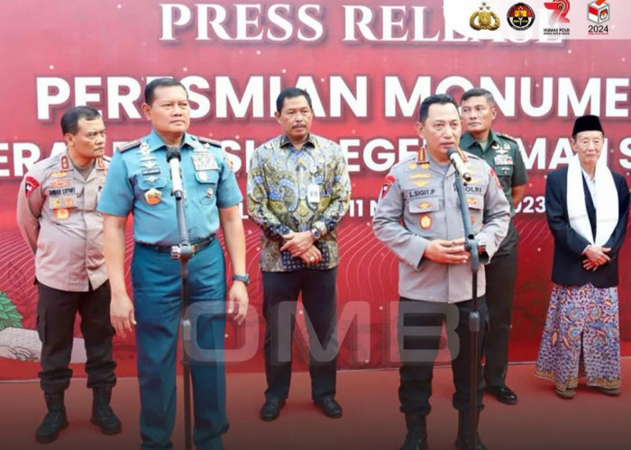 Kapolri Jenderal Listyo Sigit Prabowo Tegaskan Polri Bersama TNI Netral Dalam Pemilu 2024