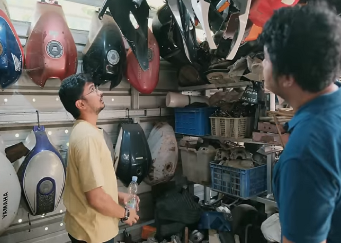 Berburu Sparepart Bekas Kendaraan! Super Lengkap Sampai Sparepart Motor Mewahpun Ada di Sini