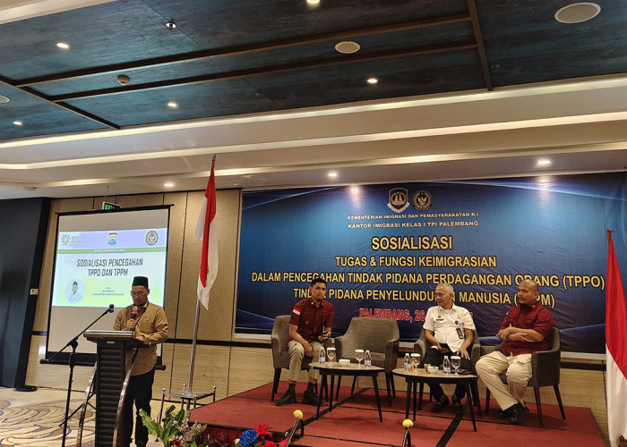 Imigrasi Palembang Gelar Patroli Kampus, Ajak Mahasiswa Waspadai Perdagangan Manusia