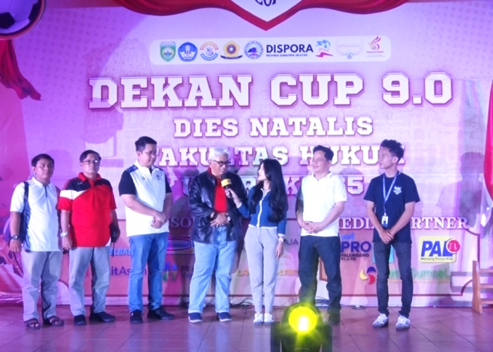 Penutupan Dekan Cup 9.0 Fakultas Hukum Universitas Sriwijaya Berlangsung Meriah