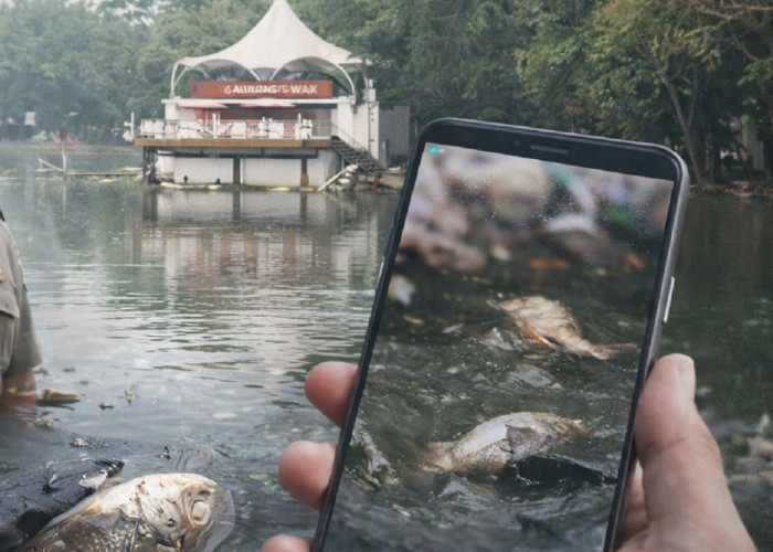 Isu Ikan Mati di Kambang Iwak Viral, Penjaga Pastikan Bukan Diracun, Tapi Ini !!!