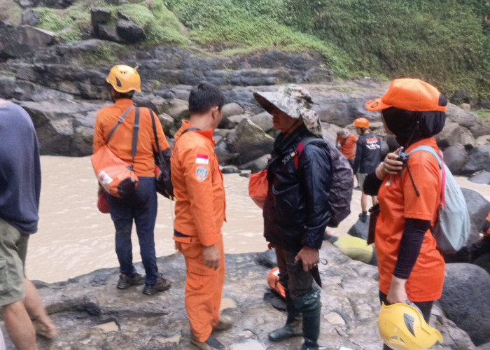 Remaja Asal Pagaralam Diduga Tenggelam di Curug Besemah, Tim SAR Gabungan Lakukan Pencarian