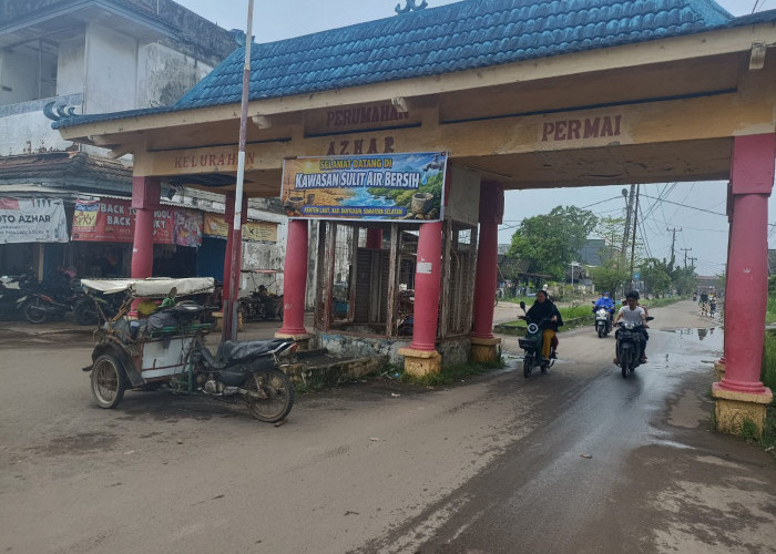 Warga Kenten Laut Keluhkan Krisis Air Bersih, Pasang Spanduk Sindiran