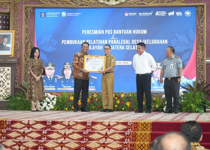 100% Desa/Kelurahan di Sumatera Selatan Miliki Posbankum, Raih Rekor MURI dan Jadi Percontohan