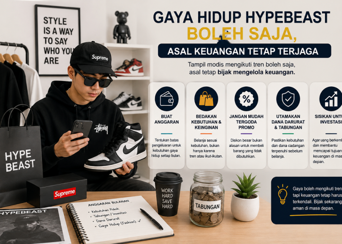 Gaya Hidup Hypebeast Boleh Saja, Asal Keuangan Tetap Terjaga