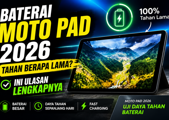 Baterai Moto Pad 2026 Tahan Berapa Lama? Ini Ulasan Lengkapnya