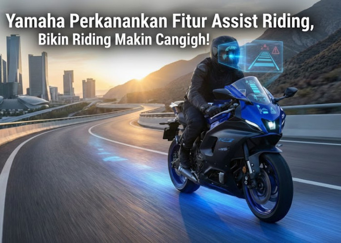 Yamaha Perkenalkan Fitur Assist Riding, Bikin Riding Makin Canggih!