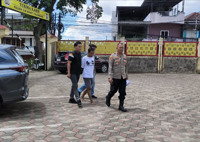 Curi Motor Saat Korban Belanja, Residivis di Palembang Ditangkap Polsek IB 1
