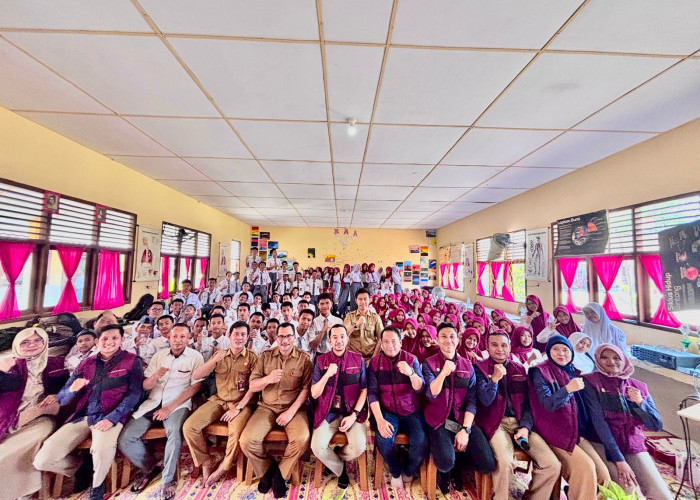 PLN ULP Mariana Edukasi Siswa SMAN 1 Banyuasin II Soal Listrik Aman dan Layanan Digital